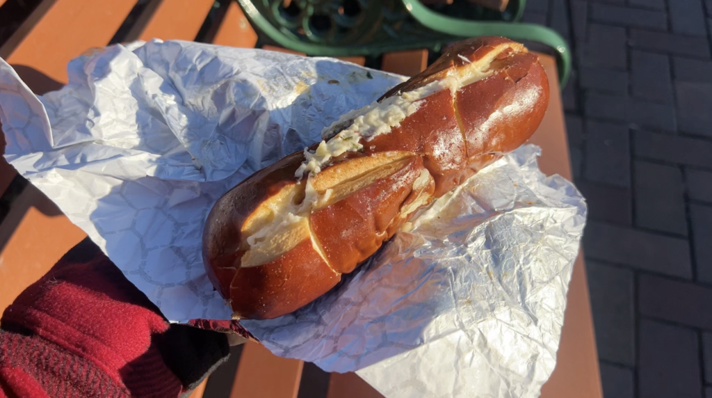Cheesy Garlic Pretzel Bread Maurice's Treats